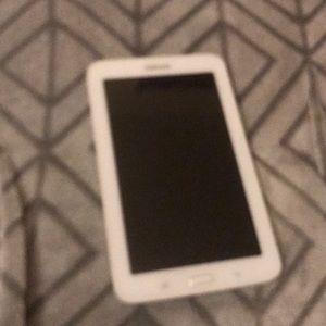 A Samsung tablet